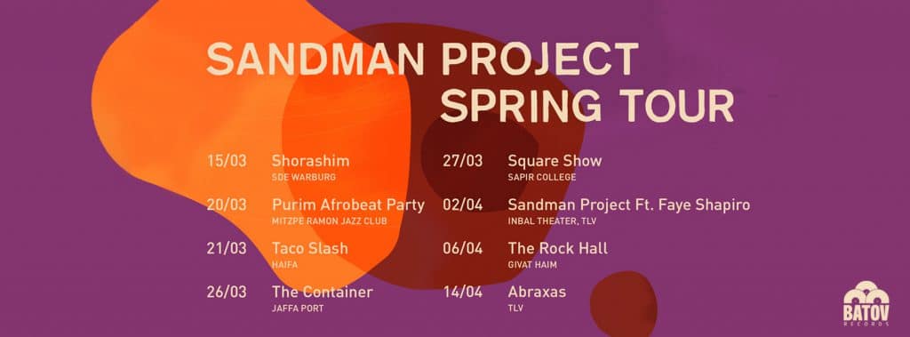 Sandman Project Spring Tour 2019
