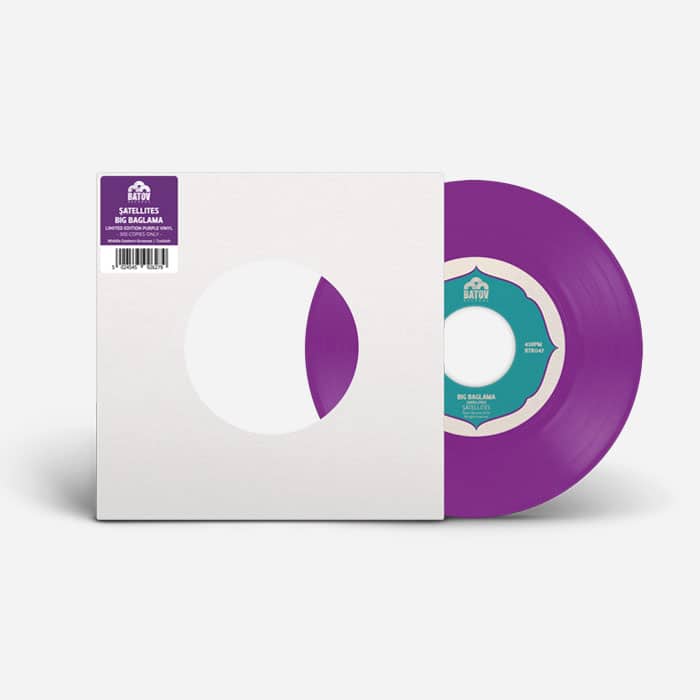 Şatellites - Big Baglama Cover Vinyl Purple Version