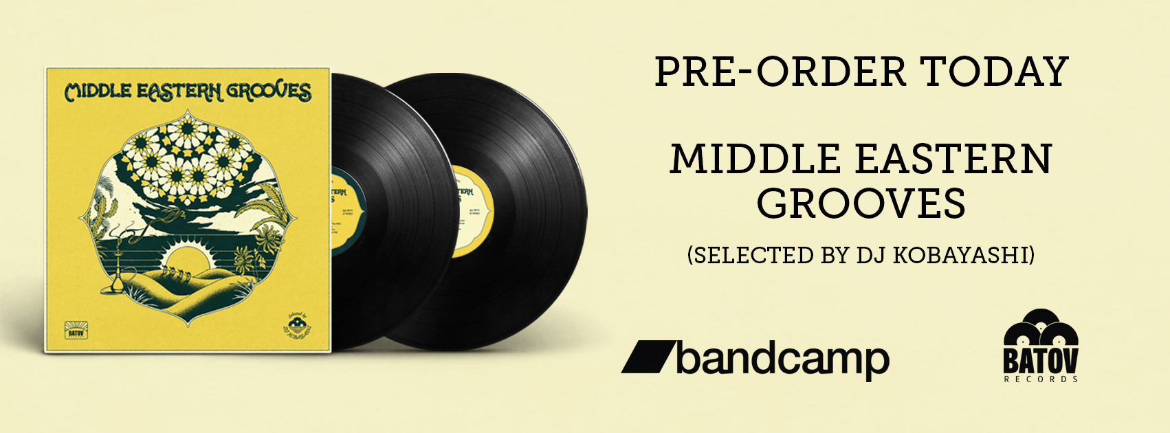 Middle Eastern Grooves (Selected by DJ Kobayashi) Pre Order
