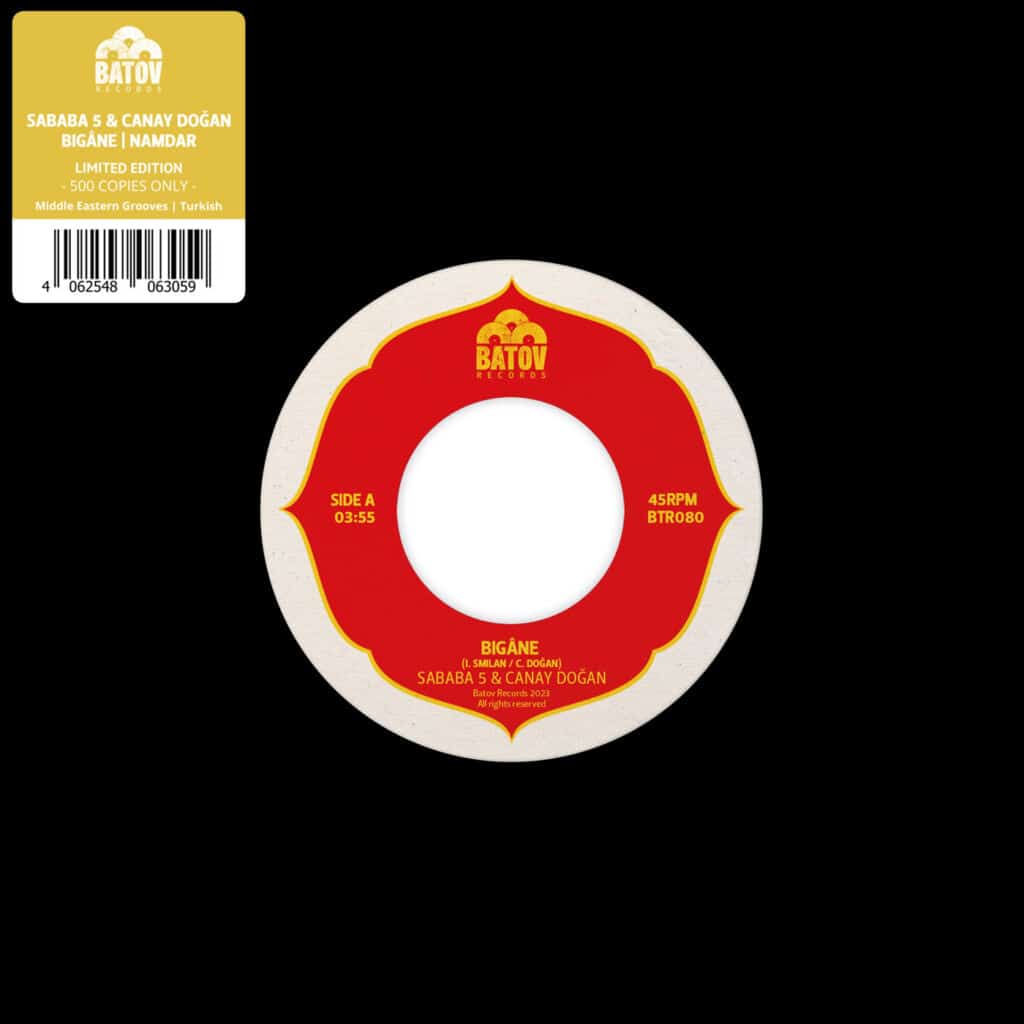 Sababa 5 & Canay Doğan - Biga​̂​ne / Namdar {7inch}