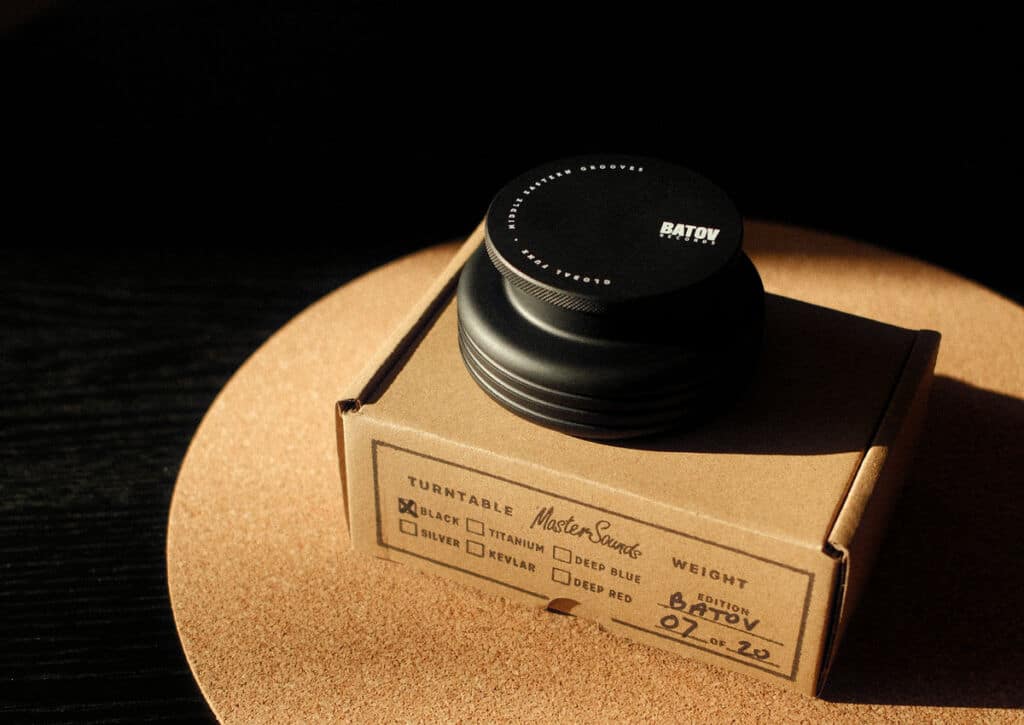 MasterSounds - Turntable Weight - Batov Records {Limited Edition 20 Pieces Only}